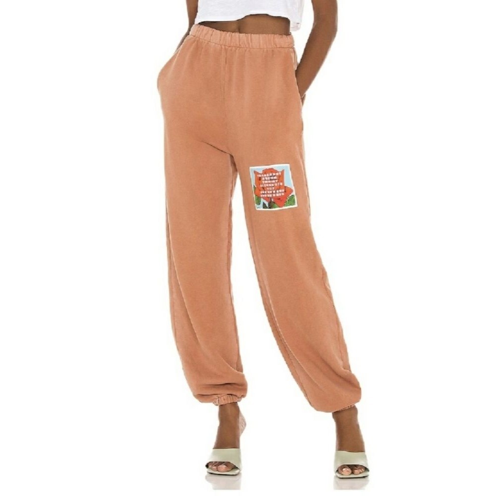 Boys Lie From Another Perspective Sweatpants Brown Size Small